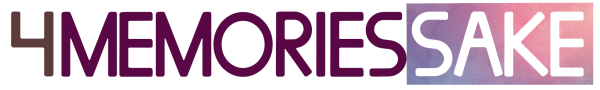 4 Memories Sake - Logo text only